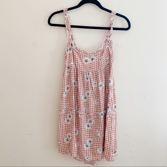 Dress Forum | x Urban Outfitters Plaid Floral Dress - Picture 2 of 7